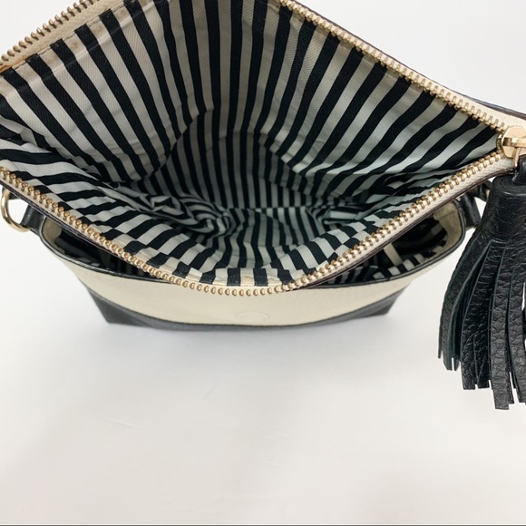 Kate Spade Cobble Hill Flap Handbag Tassel Purse - Picture 9 of 14